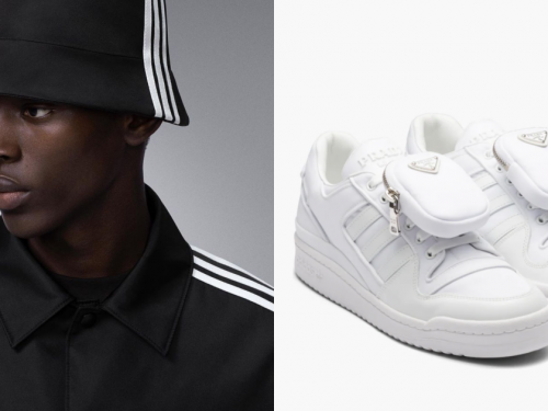 拿來裝可愛？Prada X adidas 第三彈聯名玩「小廢包球鞋」，可拆卸迷你包讓你懷疑時尚了嗎