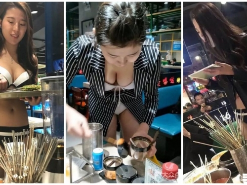用爆乳幫你烤肉！超狂比基尼燒烤店，「火辣級服務」客人都吃到醉了！