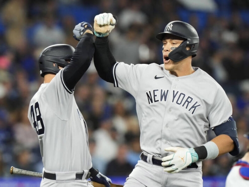 MLB》「法官」開轟擊退藍鳥 洋基摘近16戰第11勝！