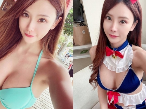 看到她，心情都好了！電眼正妹「瑜寶寶」的性感 E 胸、白皙美腿就是讓人想追蹤