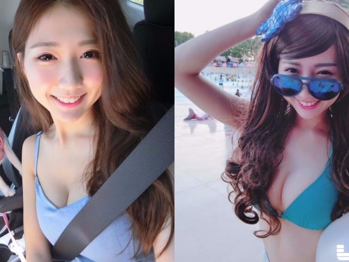 上圍傲人「圓乳正妹」安全帶快繫不住了！胸前「飽滿份量」讓人看得目不轉睛…　　