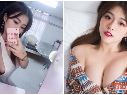 「美胸正妹」側乳乍現！狂野深溝外加逆天顏值，簡直就是性感的代名詞！