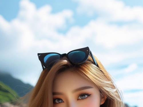Sunny Beach Beauty Photoshoot