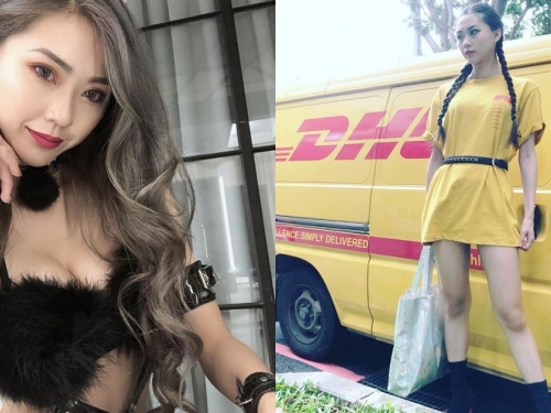 超正快遞小妹「杜格格」美腿氣勢十足 正職工作還是「火辣舞者」好會扭～