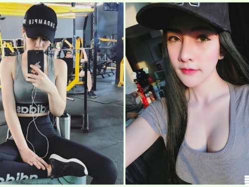 好胸！「健身房美乳妹」誘惑視角有夠犯規！美艷系「極品顏值」氣質滿滿啊...