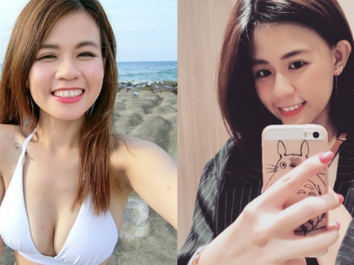 飽滿的雙峰！「安柏涵Amber Han」性感火辣和萌甜可愛切換自如，男人們被電得暈頭轉向啦！