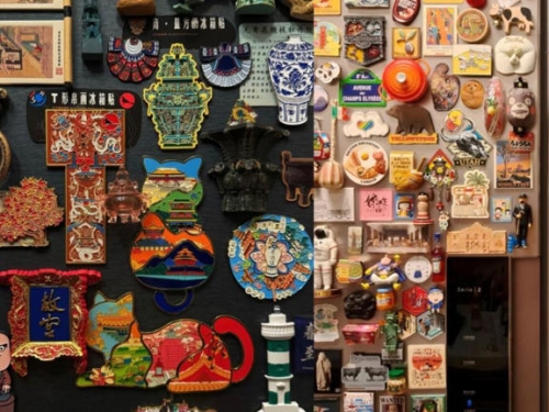 整面冰箱貼滿滿！ 陸年輕人出遊瘋買磁鐵