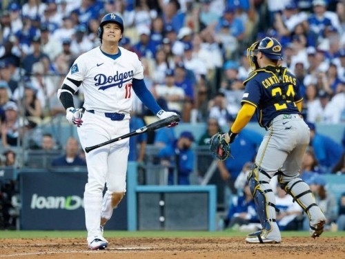 國聯冠軍賽》2出局壘上無人仍換左投對大谷翔平！釀酒人主帥曝原因