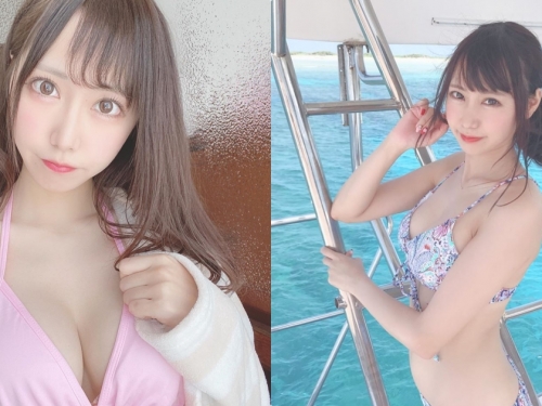 正妹OL「Ririko 」下班後就惹火解放，超爆乳曲線好引遐想...