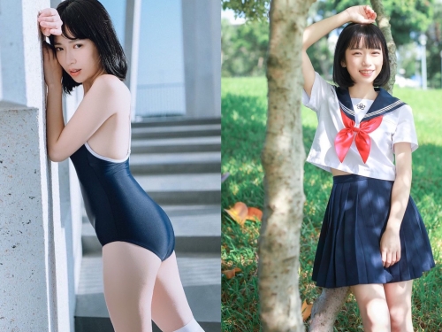 臺北大學小清新「🍰塔塔醬」校園誘惑！死庫水+水手服完美Combo　完全就二次元走出來啊