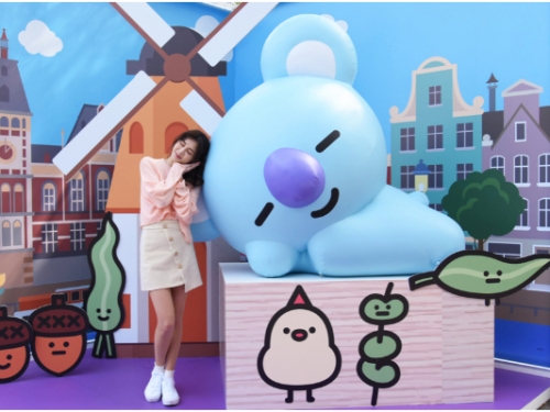 TATA、COOKY 粉快看！「西門PLAY樂購町」聯手「宇宙明星BT21」帶你在台北環遊世界！