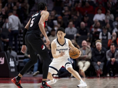 NBA》河村勇輝拿3分4助攻、獲對手主場球迷歡呼 灰熊打爆拓荒者