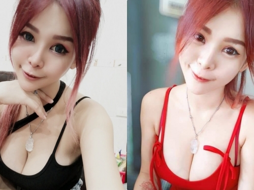 誘惑G級手！正妹「Kandy」直播展現性感事業線，豐滿畫面讓粉絲都暈了！