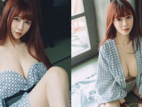 小姐衣服請穿好！巨乳甜心安希Anxi溫泉旅館玩拘禁Play！