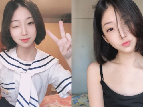 潛力股預備！「纖君」白嫩鎖骨性感力噴發，女人味鳳眼讓司機甘願等她長大！