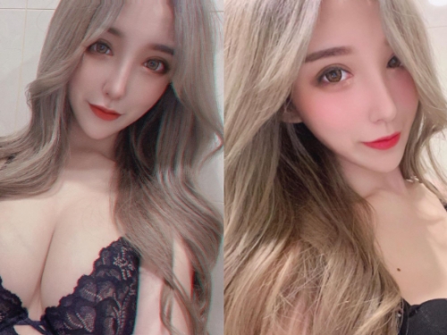 只有波浪最對味！大尺正妹「蔡瑛紋」挺出壯美白皙嫩乳，再洶湧的浪潮司機都不怕！