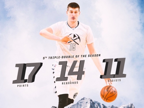 金塊「全能中鋒」單季5次大三元 「海軍上將」後第1人 「智慧型雙塔」正崛起？