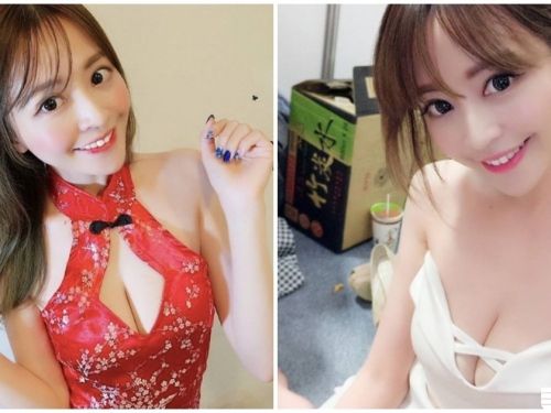 正妹低胸裝「事業線太深長」！美乳一露「深溝真的太猛」！