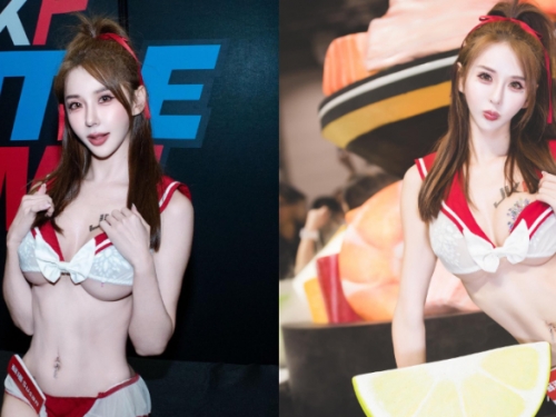 全場最辣學生妹《蘇珊Sushan》超色水手服展現性感馬甲線