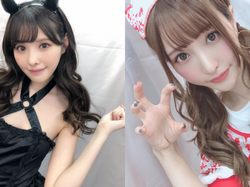 看了更想搗蛋！特搜性感版本的「AV萬聖節裝扮」，橋本有菜被小惡魔化還是超誘人