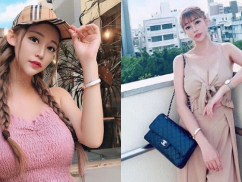 電眼正妹「多琳Doreen」低胸套裝參觀台南美術館，辣度破表路人阿伯看不停～