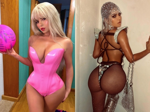 全世界最強Body「Demi Rose」萬聖節極度性感「小惡魔挑逗」　誰不願意向她出賣靈魂？