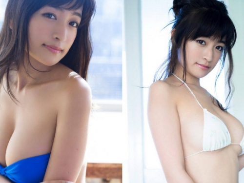 青春肉體好軟嫩！超強「G奶新人」挺白皙巨乳出道　好想親手驗證手感！