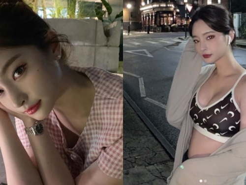 男女都被迷倒！時尚正妹「변정하」性感小背心夜跑，姣好體態不看可惜！
