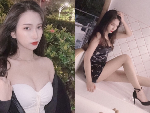可愛迷人的反派角色！「娜娜米Nana」性感洋裝秀豐滿美乳，「白嫩長腿」根本犯規！