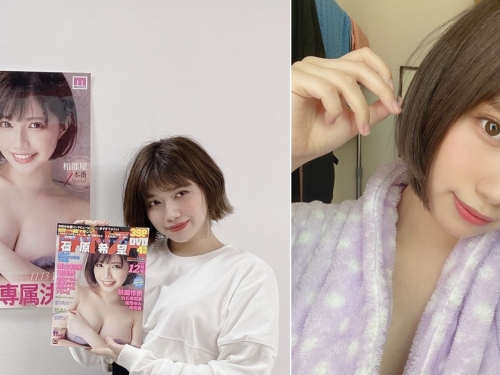 專屬決定！　F罩杯開朗美少女「石原希望」獲得MOODYZ專屬契約！
