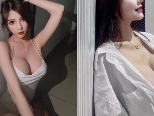超兇猛「大馬巨乳妹」在家不愛穿內衣，飽滿豪乳露出大半，尺寸太不科學啦！