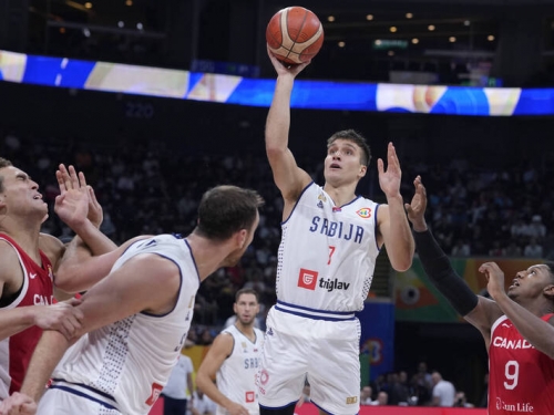 男籃世界盃》波丹諾維奇23分領銜！塞爾維亞擊敗加拿大殺進冠軍戰