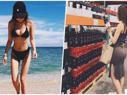 好市多驚見超火辣美乳正妹！這「傲人身形」讓人一秒心動啊！