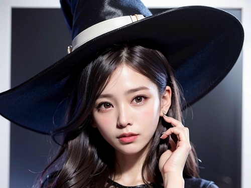 AI生成美女~AiMakeGirl-魔女のマントビキニ（女巫斗篷比基尼）