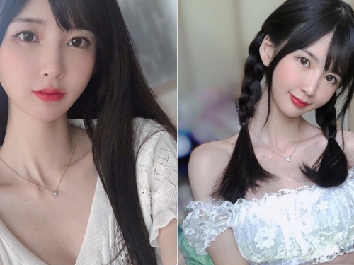 顏值好高！氣質實況主「撩人臉蛋」甜度破表，房間自拍展現「超美乳曲線」！
