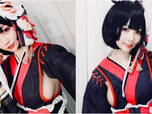 側乳賽高！「短髮美乳妹」衣服側邊好大洞！「圓圓軟軟」的乳球半顆跑出來啦！