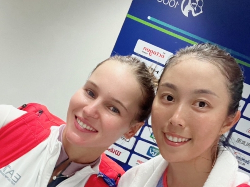 網球》詹皓晴開胡晉武漢女雙16強 吳芳嫺首輪惜敗