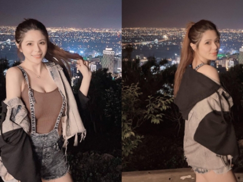 「蕾蒂Letty」夜景前掏大軟乳 網友：夜路走多小心遇色鬼！