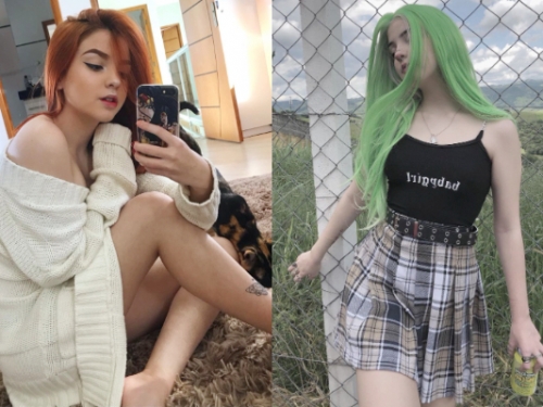 異次元少女！巴西正妹偏愛中世紀哥德風　「雪白肌X暗黑裝」很吸睛