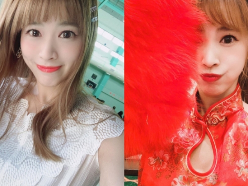 戀愛感噴發！「林妮妮Nini」俏皮鬼臉嘟嘴惹人愛，姣好曲線舞動起來嗨翻球場！