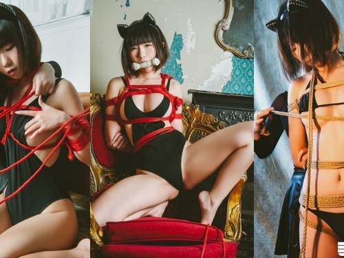 悶絕色氣！巨乳清新變態少女「回不去了」！被綑綁緊纏反更顯外放的淫慾肉體解放！