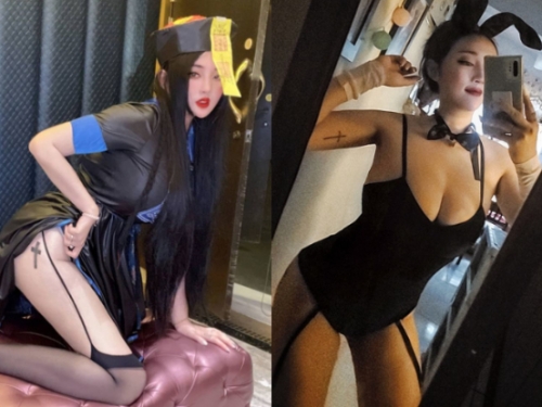 萬聖限定！「黃靜」官服下藏「辣氣玉腿」，「騷色腿根」讓網友甘願被咬