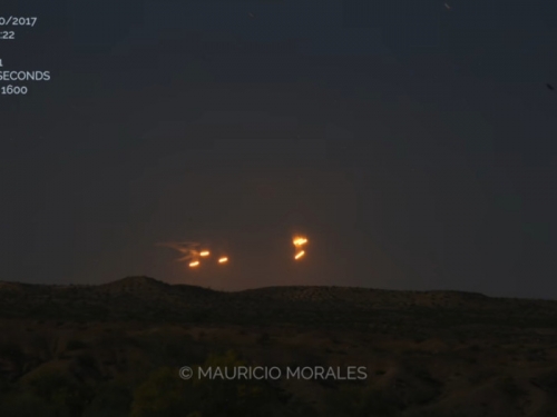UFO低飛開六盞橘紅大燈掃瞄沙漠　目擊者：一刀未剪