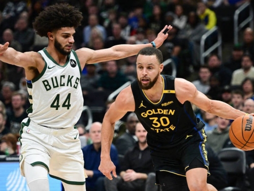 NBA》有戲！柯瑞轟38分宰公鹿 巴特勒加入後勇士2連勝