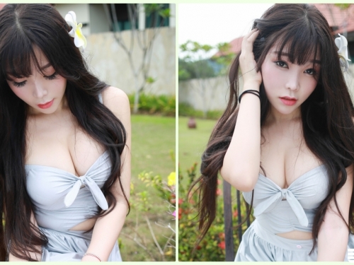 好胸！惡魔系「魅惑小妖精」F奶有夠銷魂！萬惡的「超猛套圖」畫面無極限…