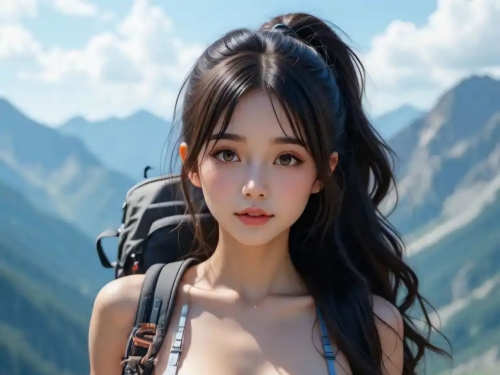 Sister Climbing Peak