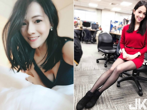 身材超兇！「美乳正妹記者」搶走主播鋒頭，引萬人卡位求開門！