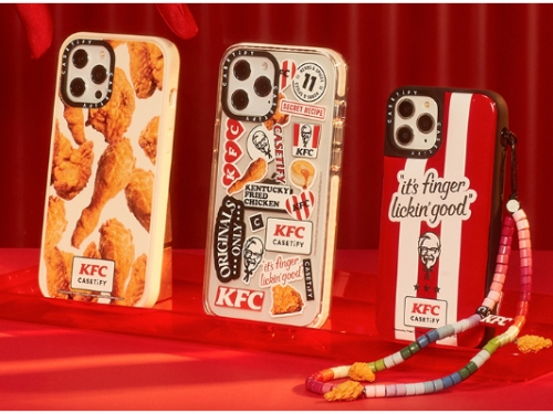 光看就口水直流！CASETiFY 宣布和「肯德基KFC」聯名　擬真炸雞、肯德基爺爺全上手！