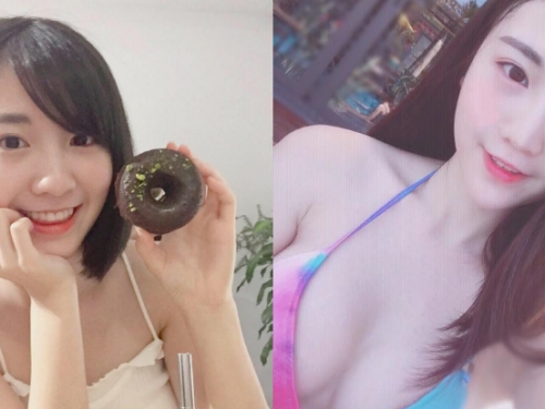 最甜美顏女大生！學長為之瘋狂「甜美學妹」，「美乳比基尼照」讓人融化了！