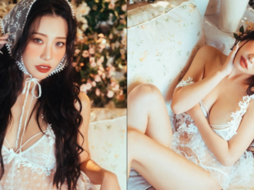 破繭天使「玟妡」觸碰人類太敏感，「嫩乳撲貼」體驗世間情色！